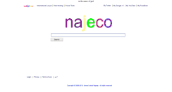 Desktop Screenshot of najeco.com